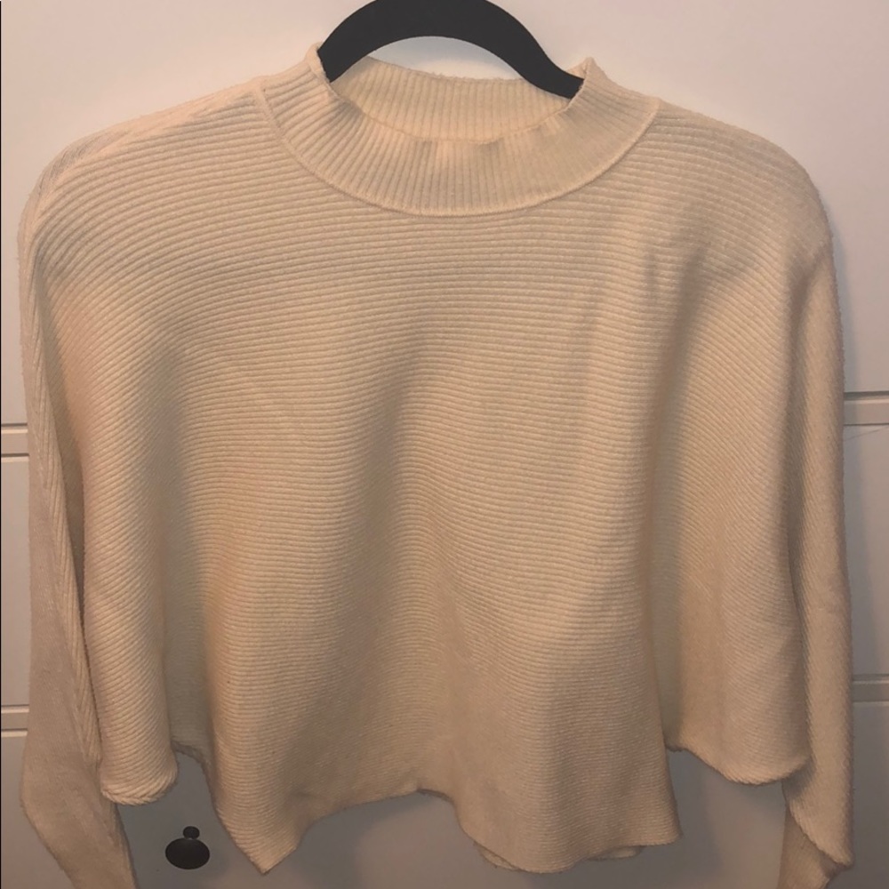 Zara white sweater